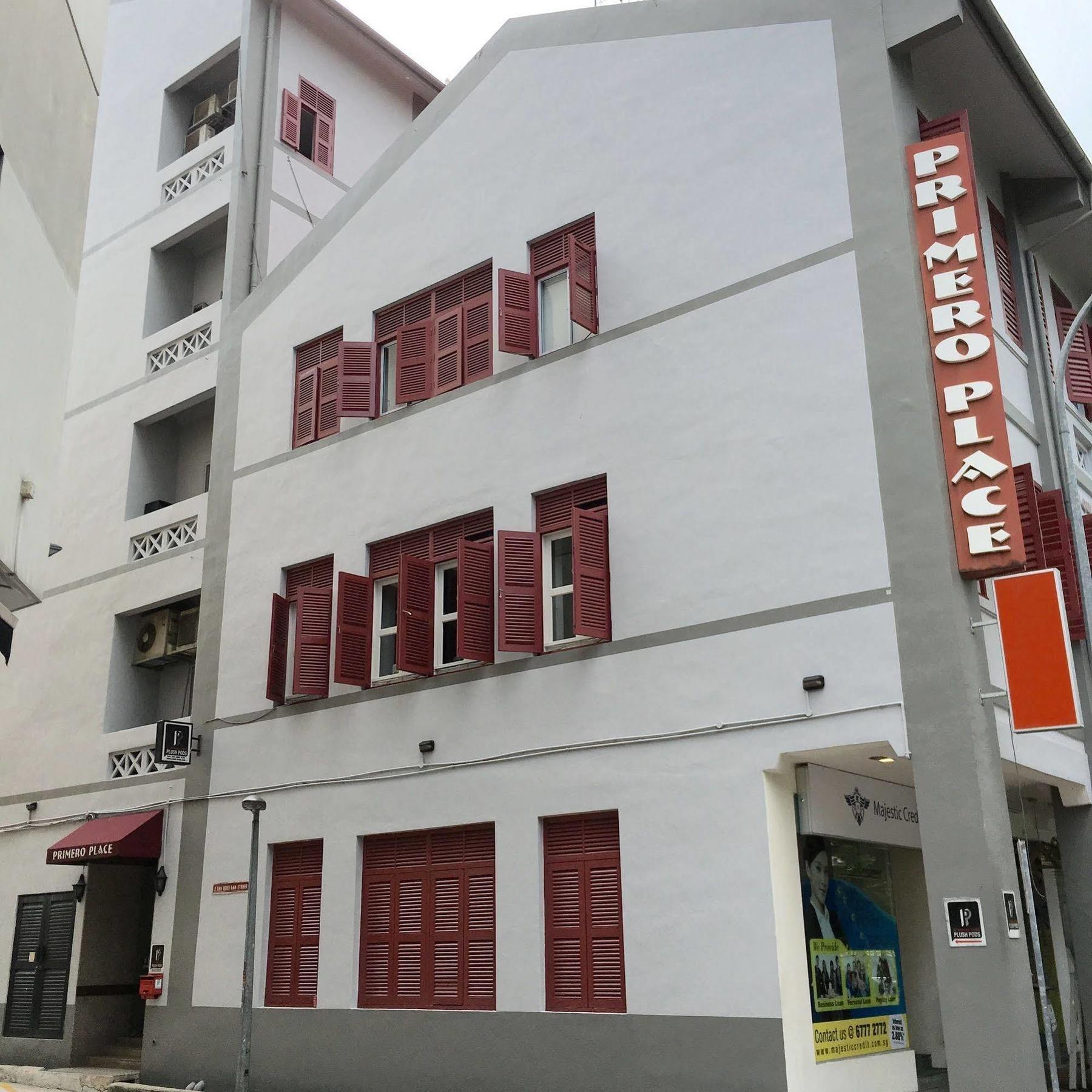 Plush Pods Albergue Singapur Exterior foto